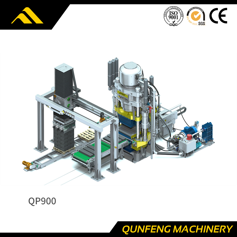 Máquina de fabricación de bloques hidráulica avanzada QP900